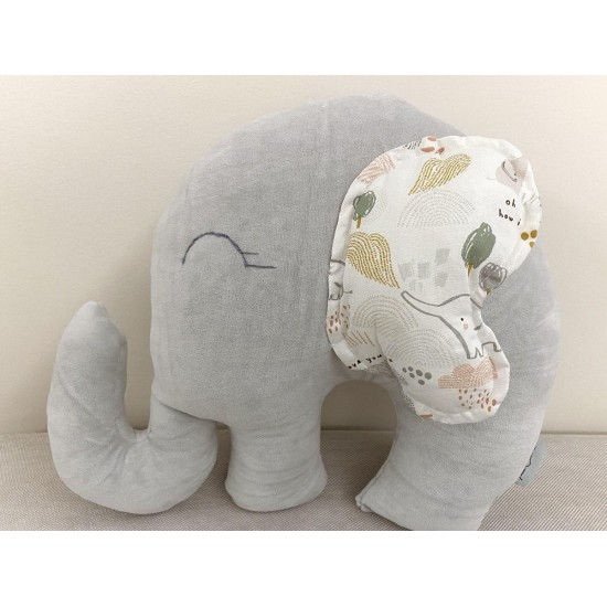 Διακοσμητικό μαξιλαράκι light grey Elephant