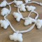 Διακοσμητική Γιρλάντα boucle white 