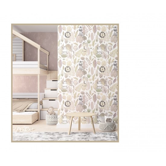 Παιδική ταπετσαρία Savanna baby Pink