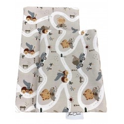 Σετ σεντόνια κούνιας Love driving