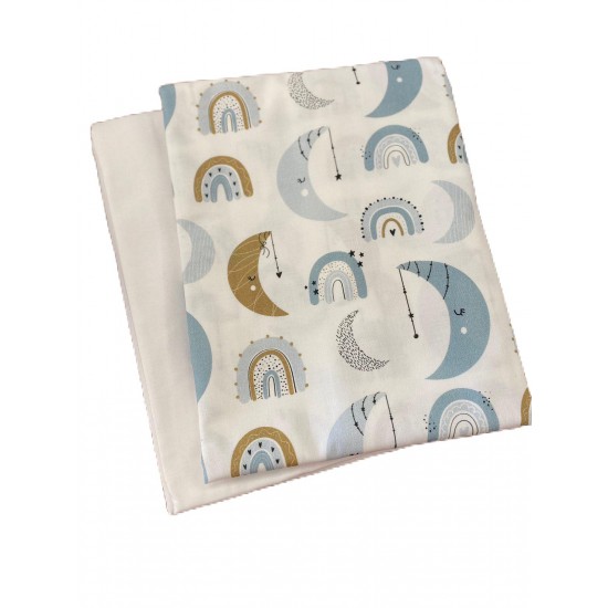 Σετ σεντόνια κούνιας (3 τμχ) Moons & Rainbows