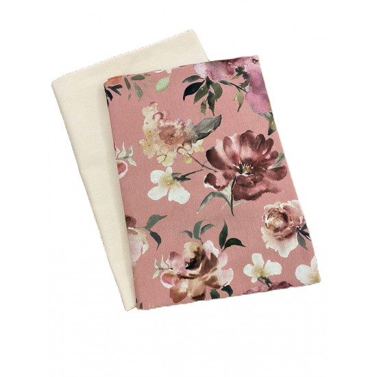 Σετ σεντόνια κούνιας (3 τμχ)  Dusty Peony 