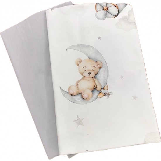 Σετ σεντόνια κούνιας Sweet teddy