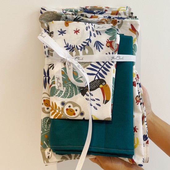 Σετ σεντόνια κούνιας  Petrol safari