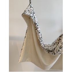 Βρεφική πετσέτα κάπα leaves 