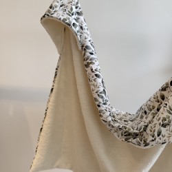 Βρεφική πετσέτα κάπα leaves 