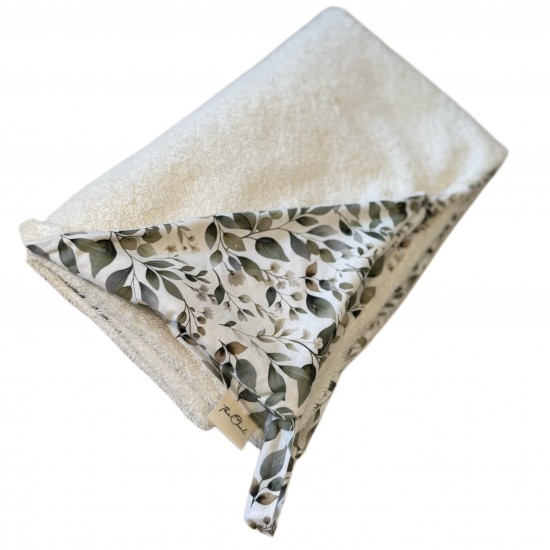 Βρεφική πετσέτα κάπα leaves 