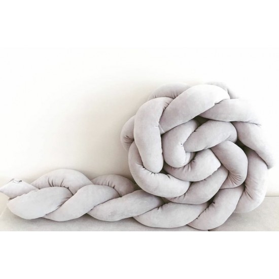 Exclusive Velvet Braid bumper Ultra Grey