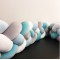 Exclusive Velvet Braid bumper tirquaz _blue_white_light grey