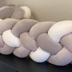 Προστατευτική Πάντα Πλεξούδα 4ων χρωμάτων Shades of Grey