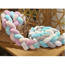 Προστατευτική πάντα Ροζ παστέλ_Τιρκουάζ_Λιλά