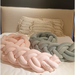 Exclusive Twin Knitting Pastel mint & pink