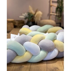 Προστατευτική πάντα πλεξούδα 4πλης πλέξης ύψους 28 cm Yellow Mist