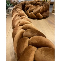 Προστατευτική πάντα σε σχήμα πλεξούδας Slim shape Choco