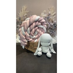 Προστατευτική πάντα σε σχήμα πλεξούδας Slim shape Rose with flowers 