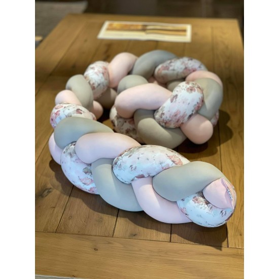 Προστατευτική πάντα σε σχήμα πλεξούδα Rose Almond