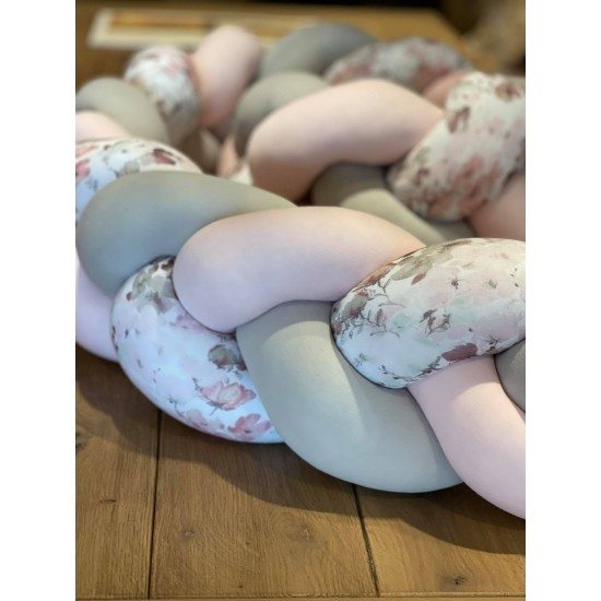 Προστατευτική πάντα σε σχήμα πλεξούδα Rose Almond