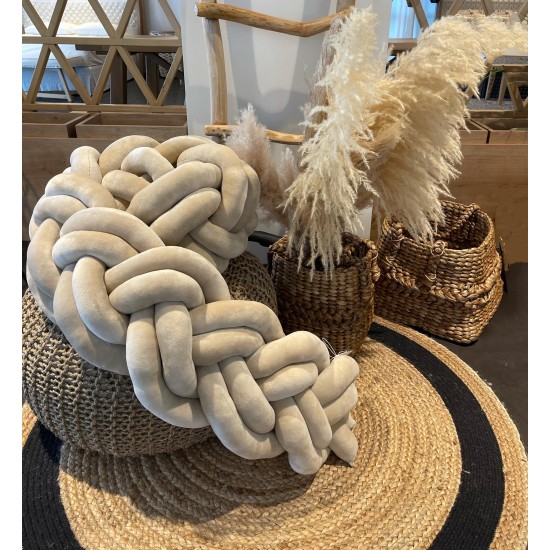 Πάντα Πλεξούδα Twin Knitting Cozy Beige