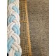 Προστατευτική πάντα Πλεξούδα Twin Knitting  Blue Skyfall
