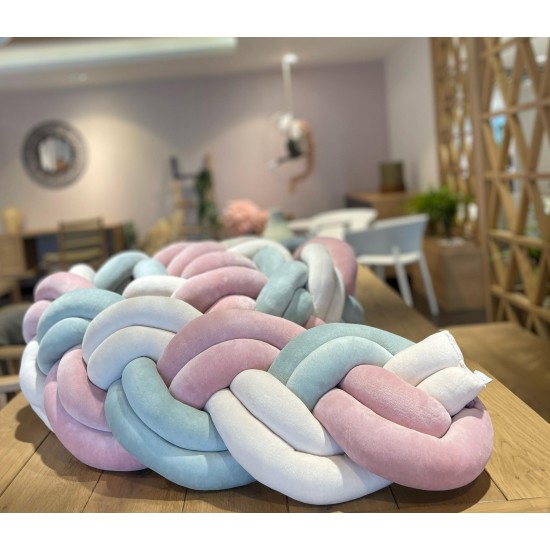 Προστατευτική Πάντα Πλεξούδα Twin Knitting  Harmony