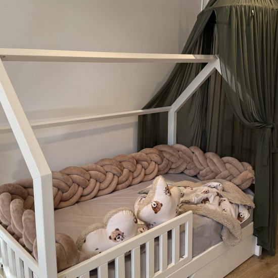 Προστατευτική πάντα κούνιας Twin BEIGE 