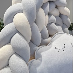 Προστατευτική πλεξούδα Pastel baby blue ΙΙ