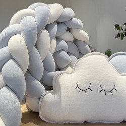 Προστατευτική πλεξούδα Pastel baby blue ΙΙ