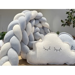 Προστατευτική πλεξούδα Pastel baby blue ΙΙ