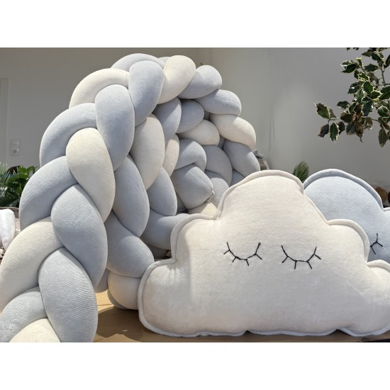 Προστατευτική πλεξούδα Pastel baby blue ΙΙ