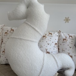 Μαξιλάρι θηλασμού white boucle 