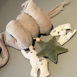 Σπιράλ δραστηριοτήτων animals in olive 