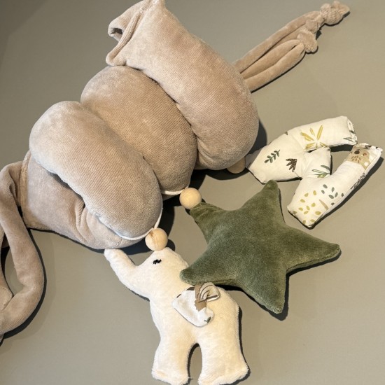Σπιράλ δραστηριοτήτων animals in olive 