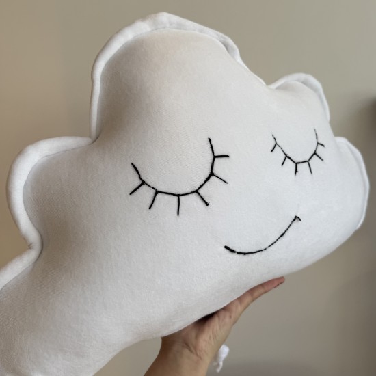 Διακοσμητικό Mαξιλάρι Cloud White