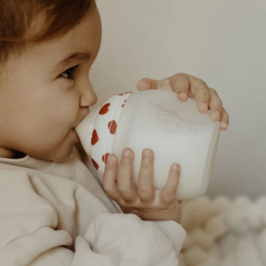 Μπιμπερό από ιατρική σιλικόνη 240ml Full of Love