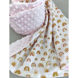 Βρεφική κουβερτούλα Sweet Rainbow