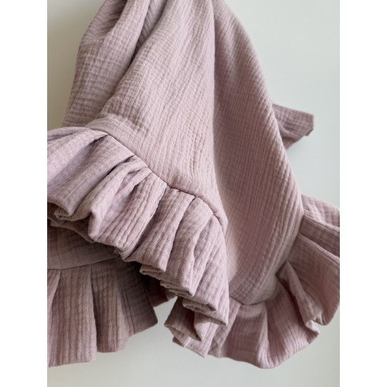 Bρεφική  μουσελίνα old rose