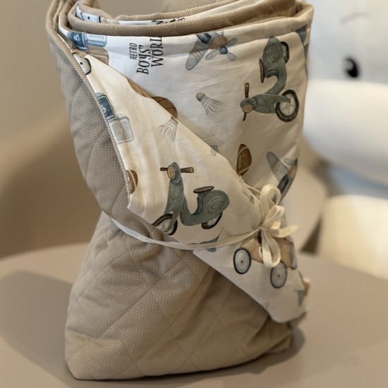 Πάπλωμα παιδικό Boy's Toys Διπλής όψεως 