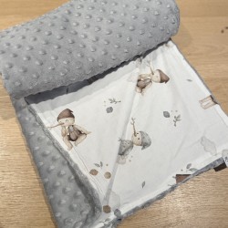 Βρεφική κουβερτούλα διπλής όψεος Pinocchio