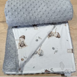 Βρεφική κουβερτούλα διπλής όψεος Pinocchio