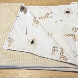 Πικέ κουβερτούλα Genthle safari blanket 