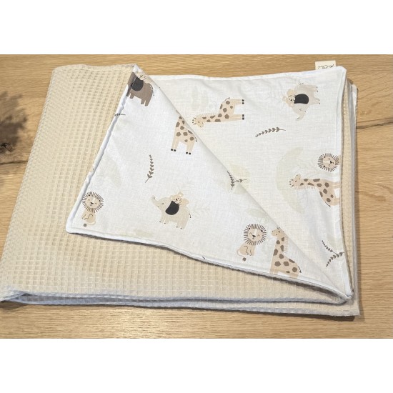 Πικέ κουβερτούλα Genthle safari blanket 