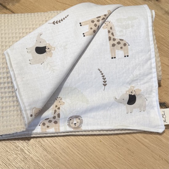 Πικέ κουβερτούλα Genthle safari blanket 