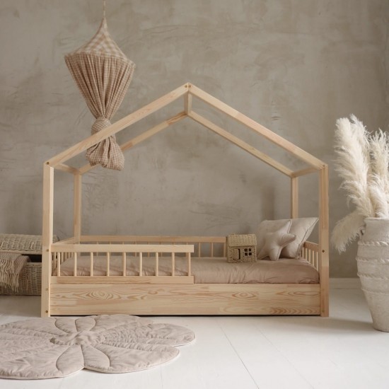 NEW HouseBed Bello παιδικό κρεβάτι Montessori
