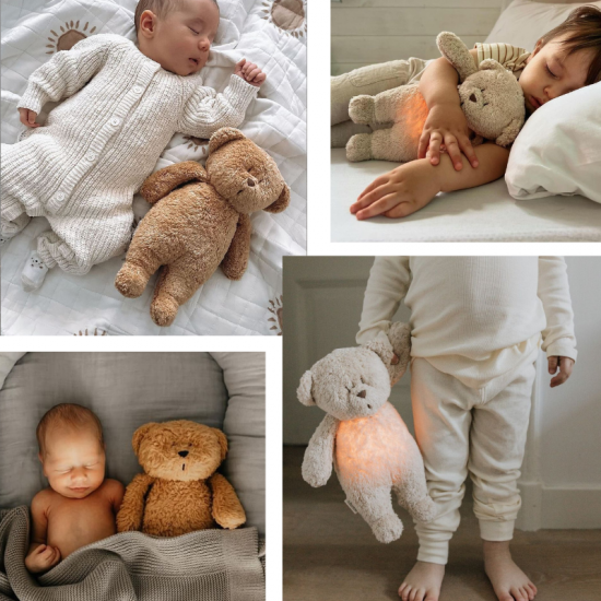 Moonie Λούτρινο Αρκουδάκι με φως The Humming Bear Honey Nature 