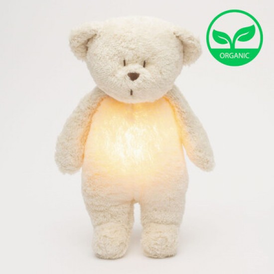 MOONIE: Επαναφορτιζόμενο βοήθημα ύπνου με αισθητήρα κλάματος από οργανικό βαμβάκι polar