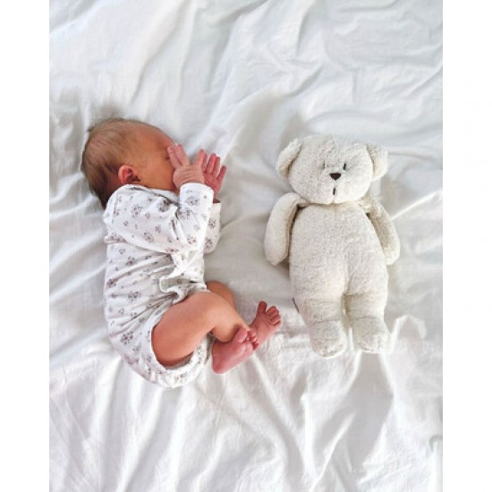 MOONIE: Επαναφορτιζόμενο βοήθημα ύπνου με αισθητήρα κλάματος από οργανικό βαμβάκι polar