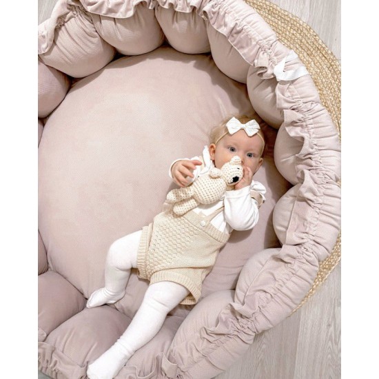 Χαλάκι- Φωλία δραστηριοτήτων 2 σε 1 nude pink