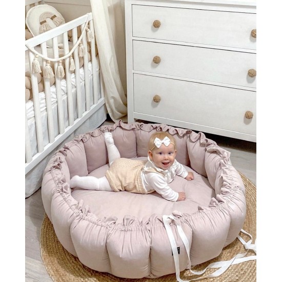 Χαλάκι- Φωλία δραστηριοτήτων 2 σε 1 nude pink