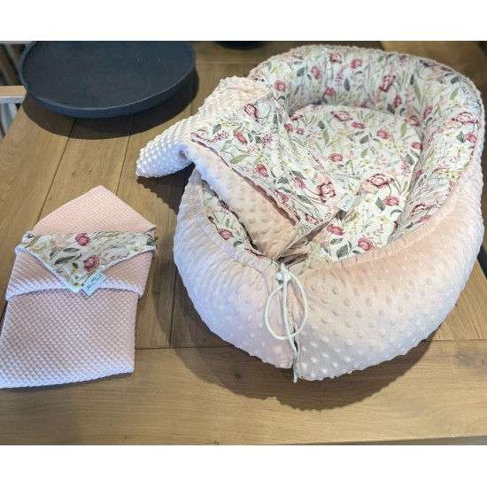 Βρεφική new born φωλίτσα Rose jasmine