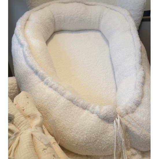 Βρεφική φωλίτσα Coccon Nature Boucle